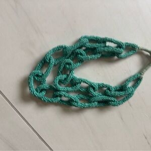 Elegant Turquoise Chain Necklace